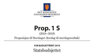 statsbudsjett 2019